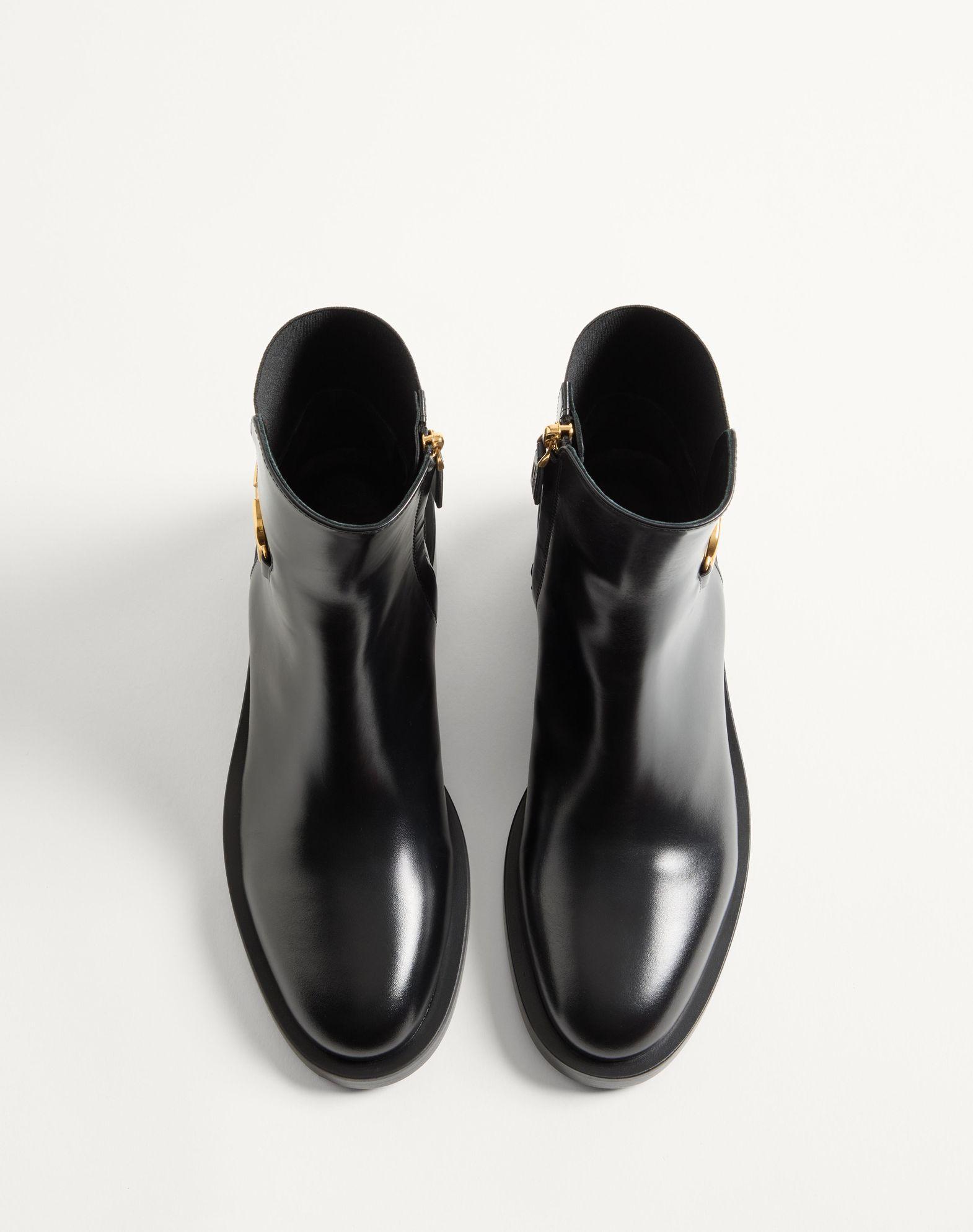 VLOGO SIGNATURE CALFSKIN ANKLE BOOT 30MM  Product Image
