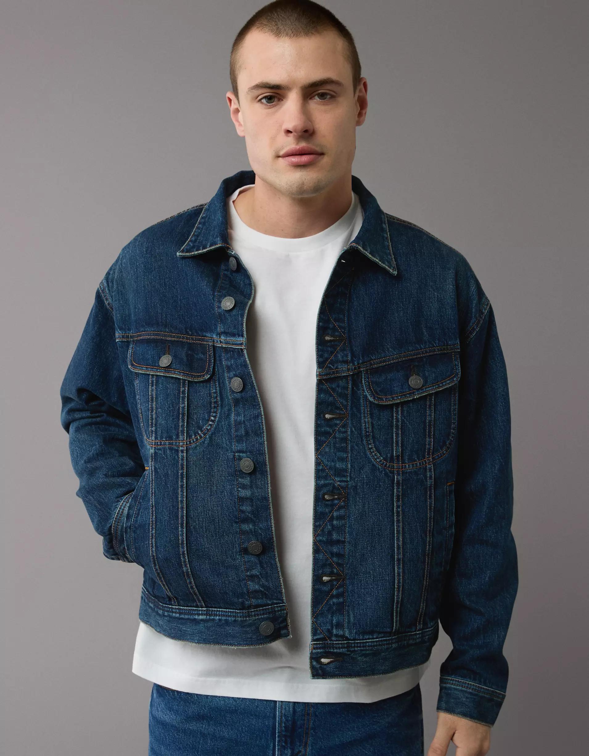 AE Denim Trucker Jacket Product Image