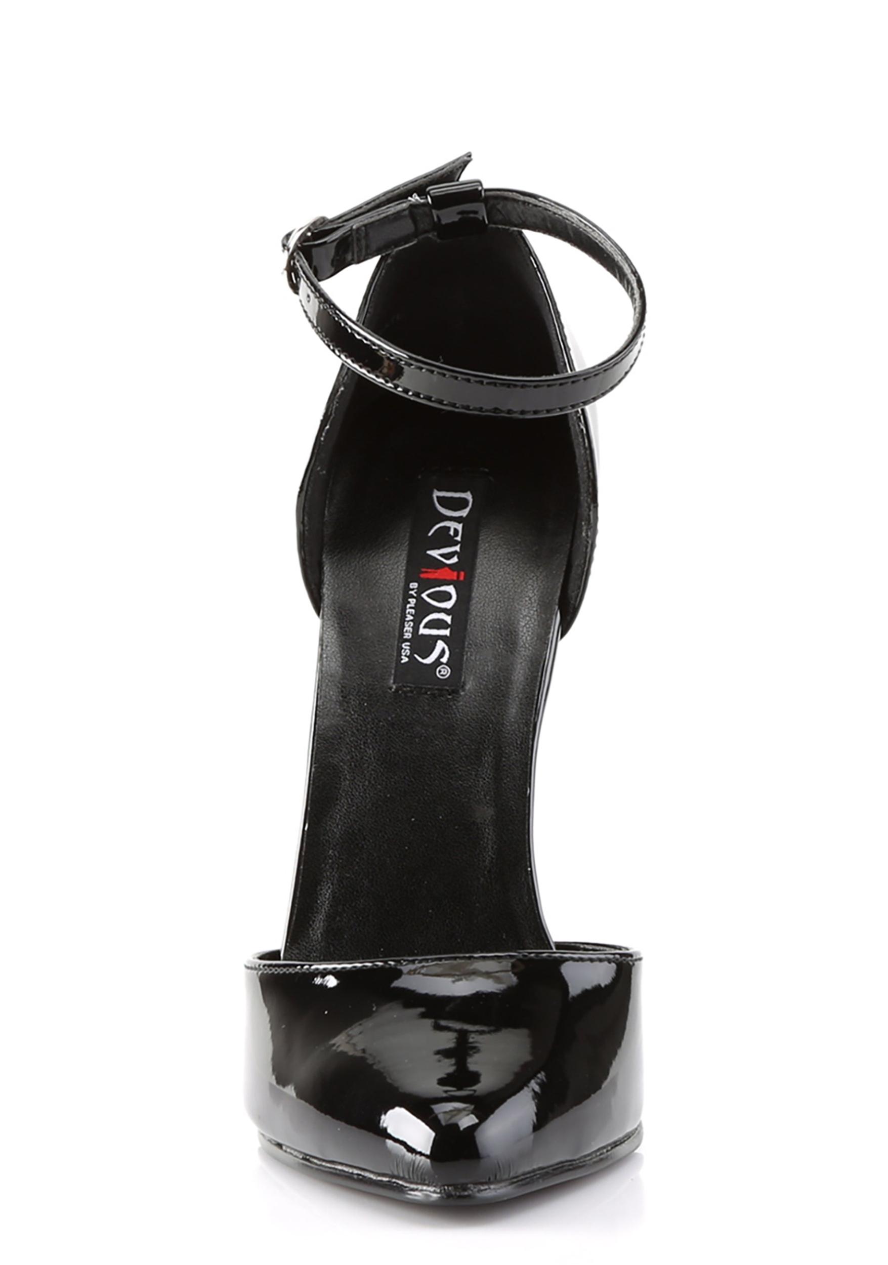 Devious Domina-402 Pumps Heels - Black Product Image