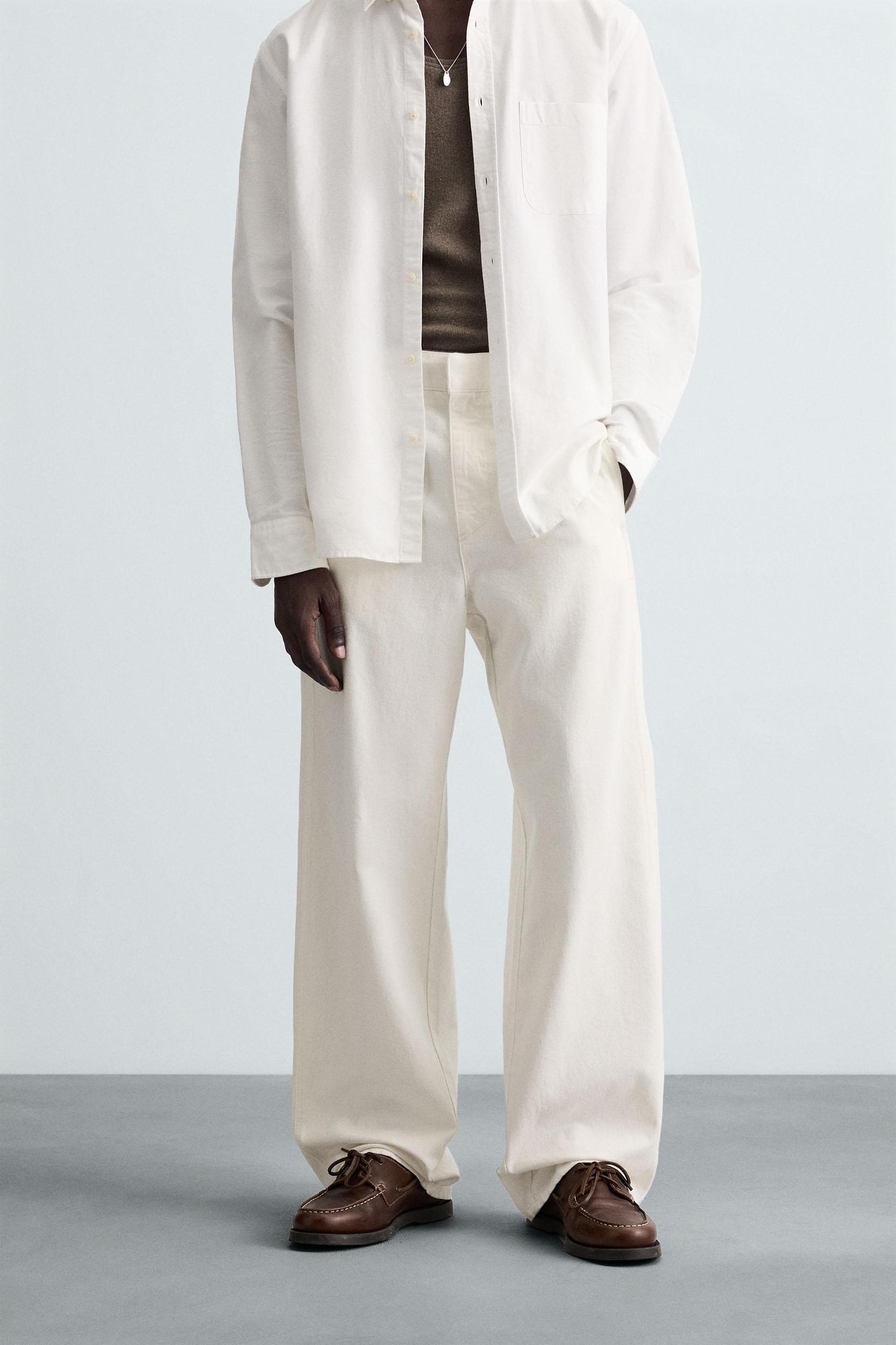 COTTON HEMP CHINO PANTS Product Image