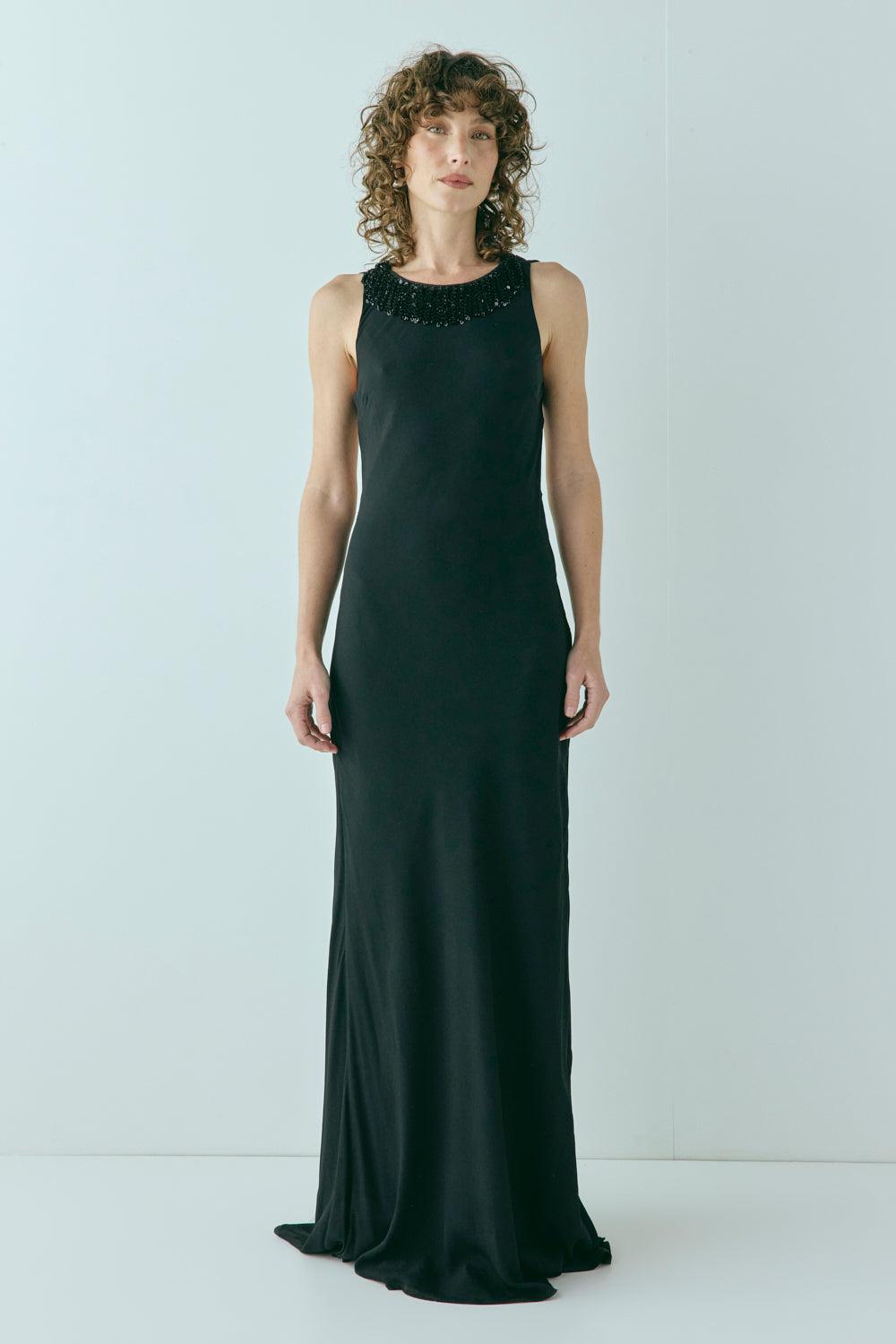 Blythe Maxi Dress Black Product Image