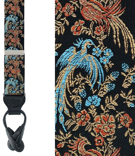 Trafalgar Birds Of Prosperity Silk End Suspenders Product Image