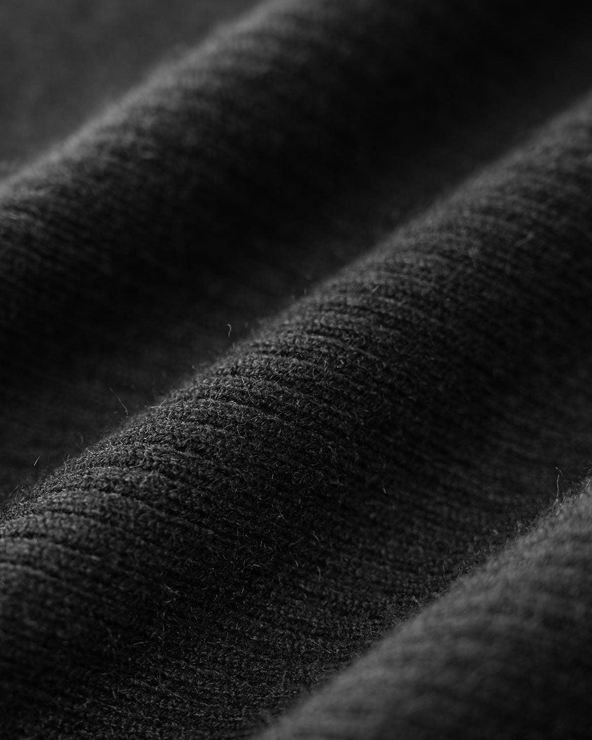 Black Contrast Knit Tank Top Product Image