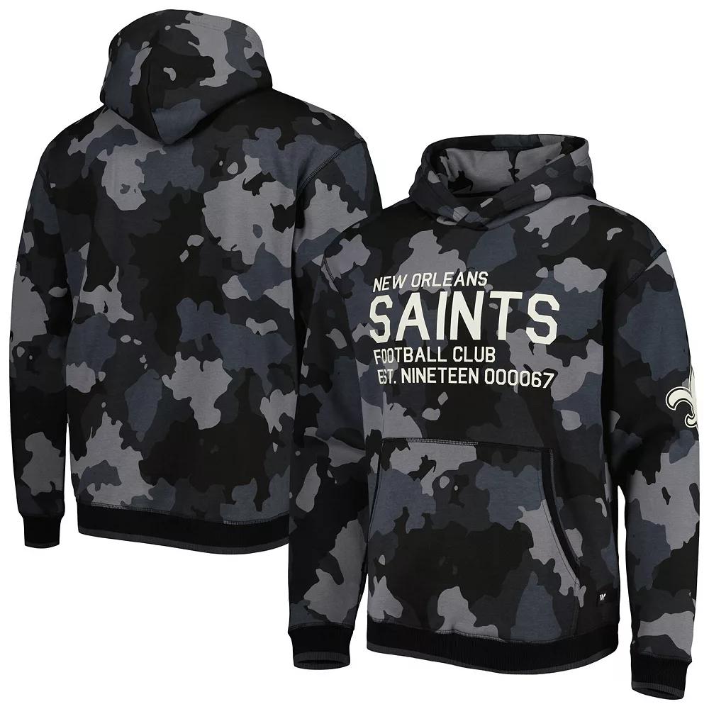 Mens The Wild Collective New Orleans Saints Camo Pullover Hoodie Product Image