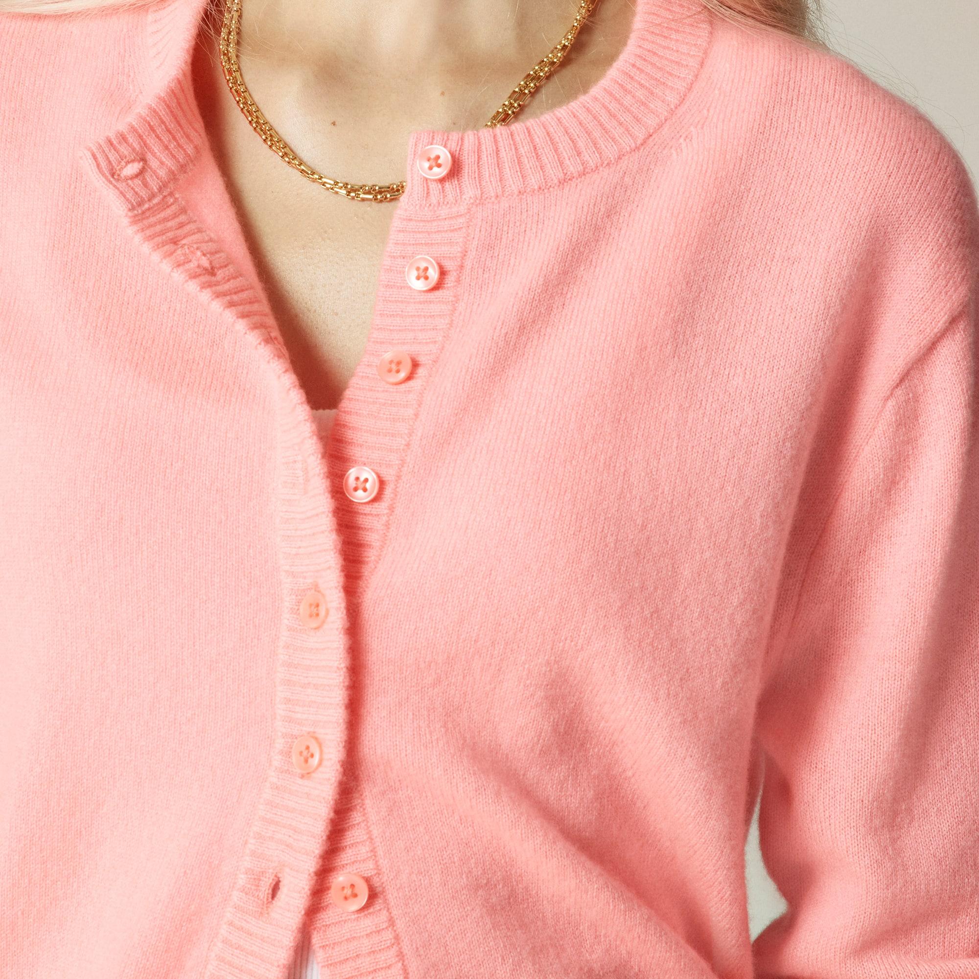 Perfect cashmere cardigan sweater Product Image
