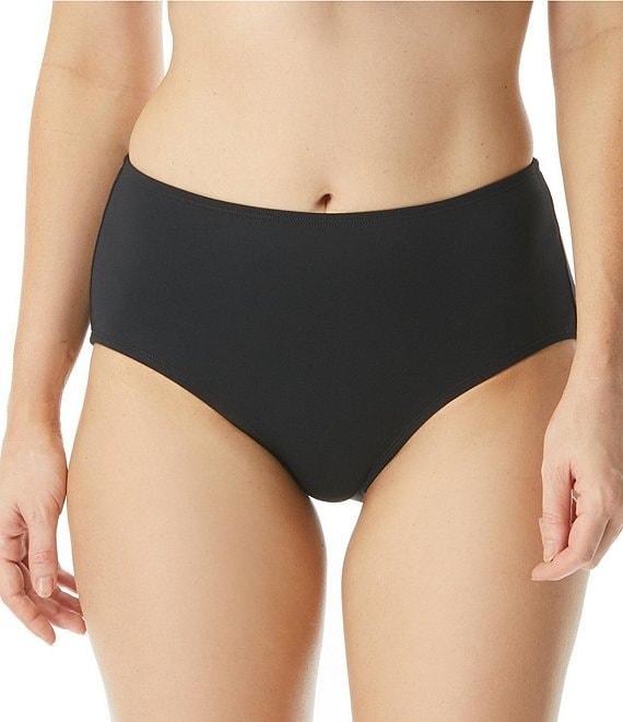 Beach House Chloe High Waisted Solid Bikini Swim Bottom Product Image