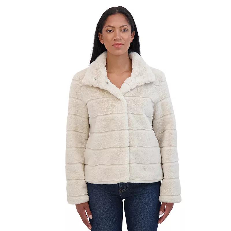 Women's Sebby Collection Faux Fur Jacket,  Product Image
