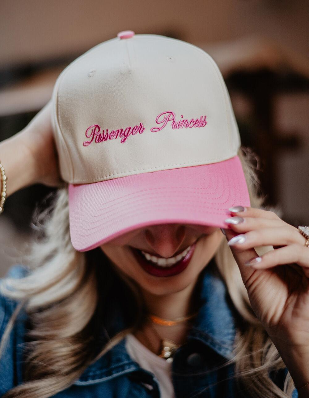 KATYDID Passenger Princess Two-Toned Vintage Hat - PINK Product Image