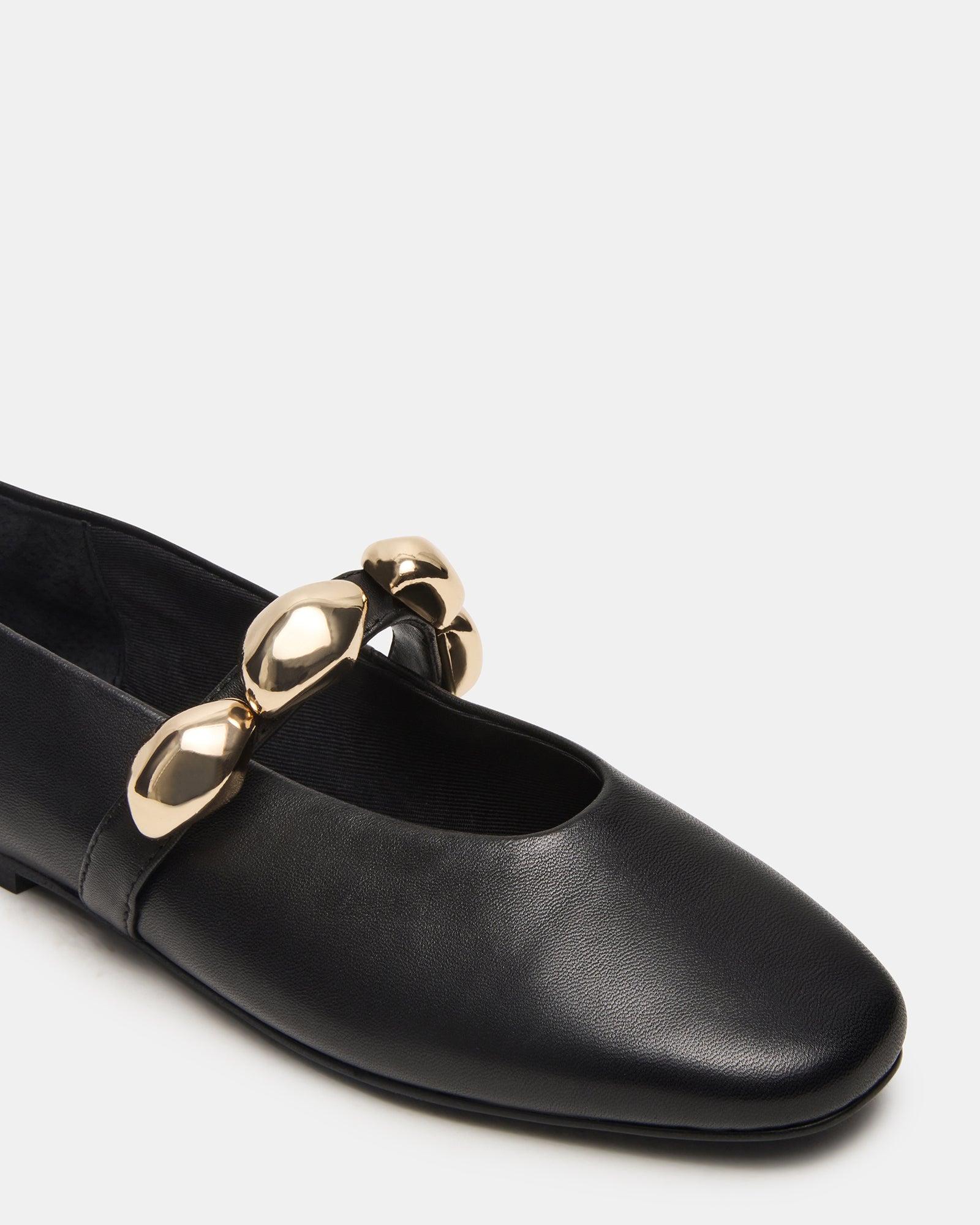 POPPIN BLACK LEATHER Female Product Image