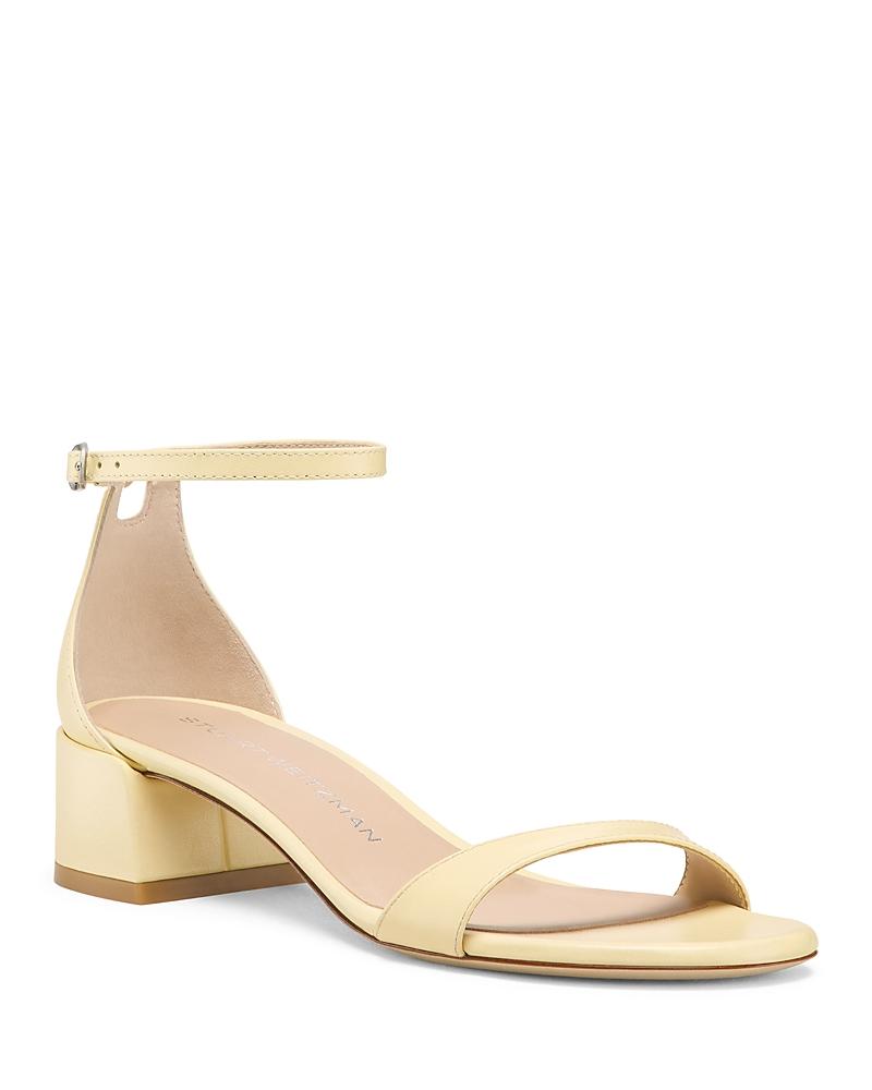 Stuart Weitzman Womens Nudist 35 Block Heel Sandals Product Image