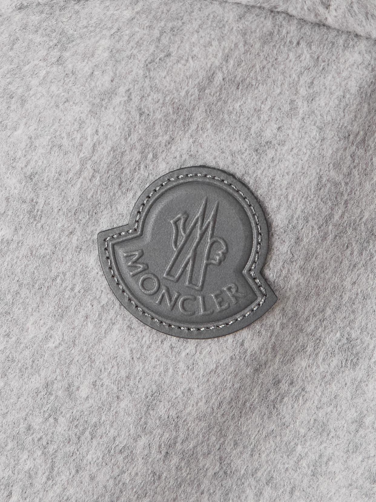 MONCLER Reposse Convertible Wool And Cashmere-blend Jacket In Gray Product Image