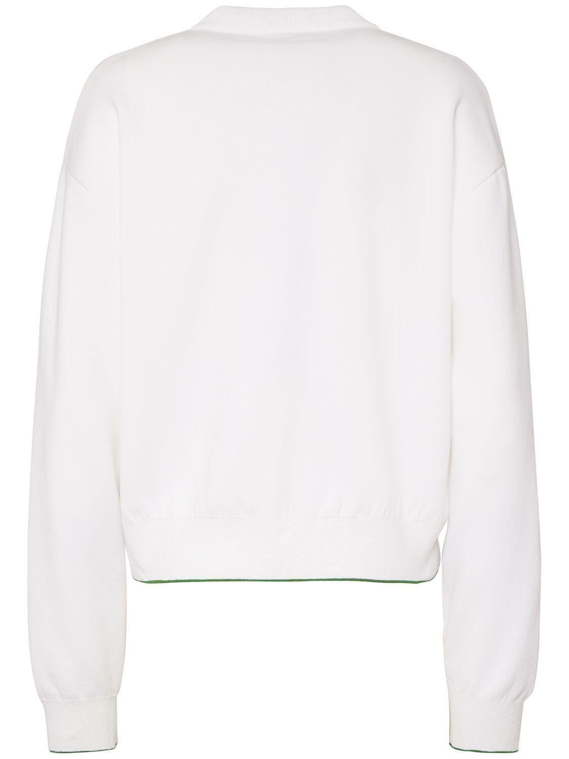 logo-embroidered sweatshirt Product Image