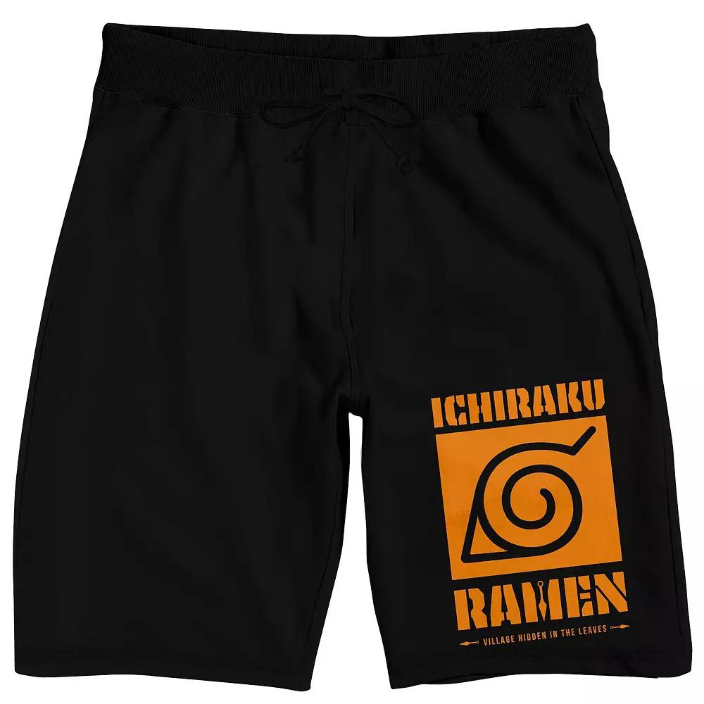Men's Naruto Shippuden Ichiraku Ramen Pajama Shorts,  Product Image
