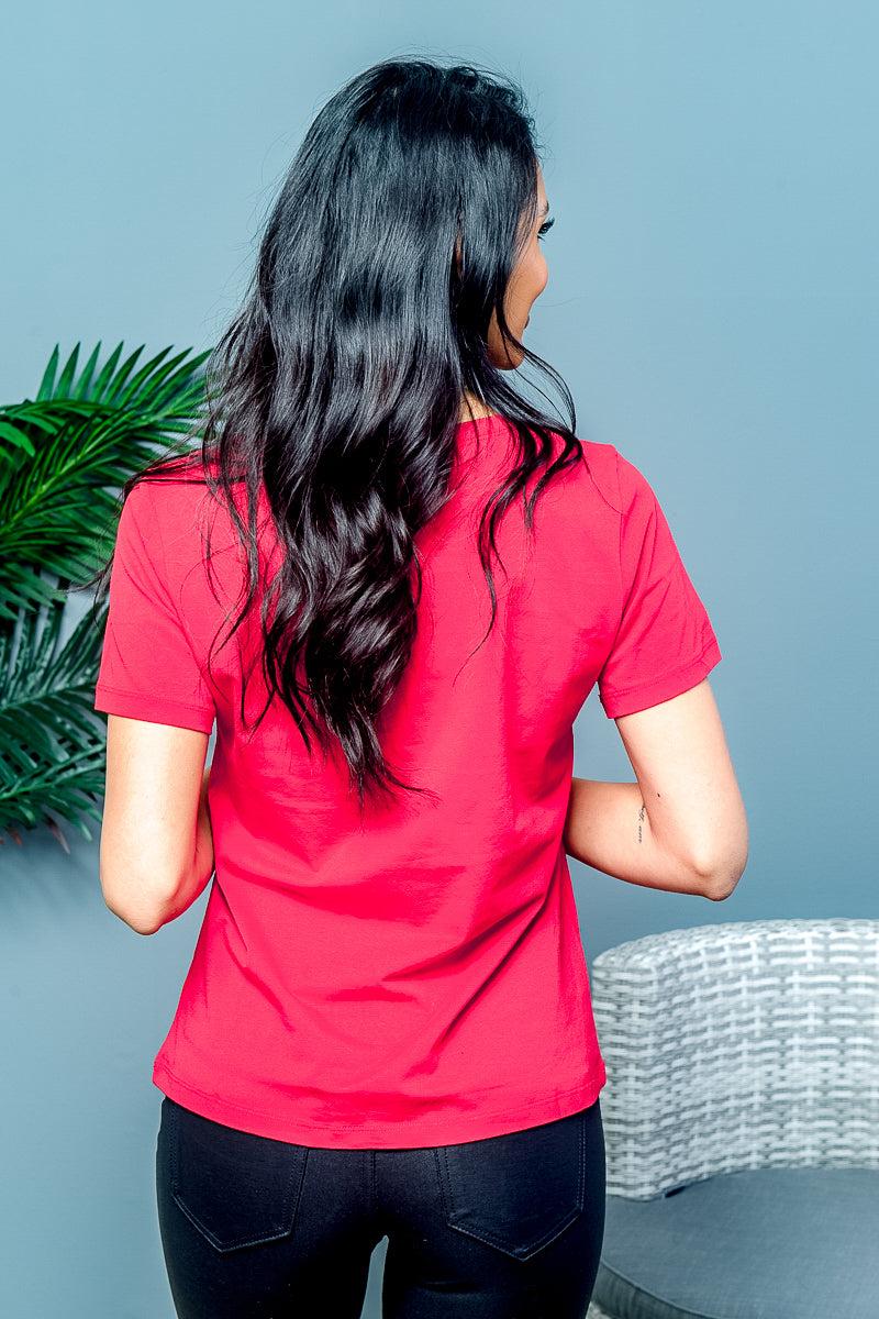 Lace and rivets short sleeved Product Image