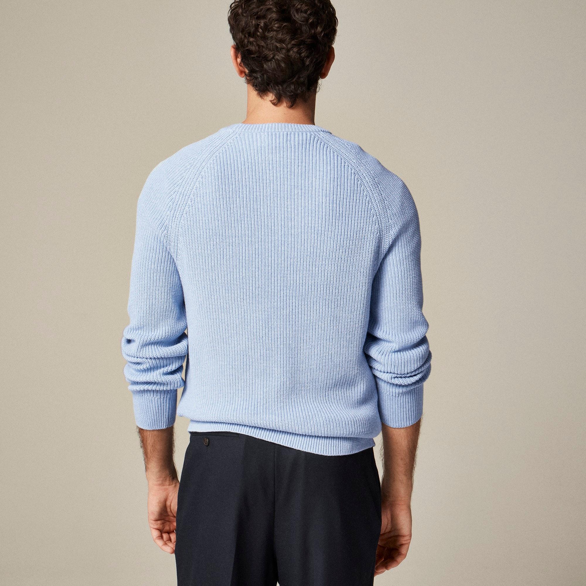 Heritage cotton ribbed sweater Product Image