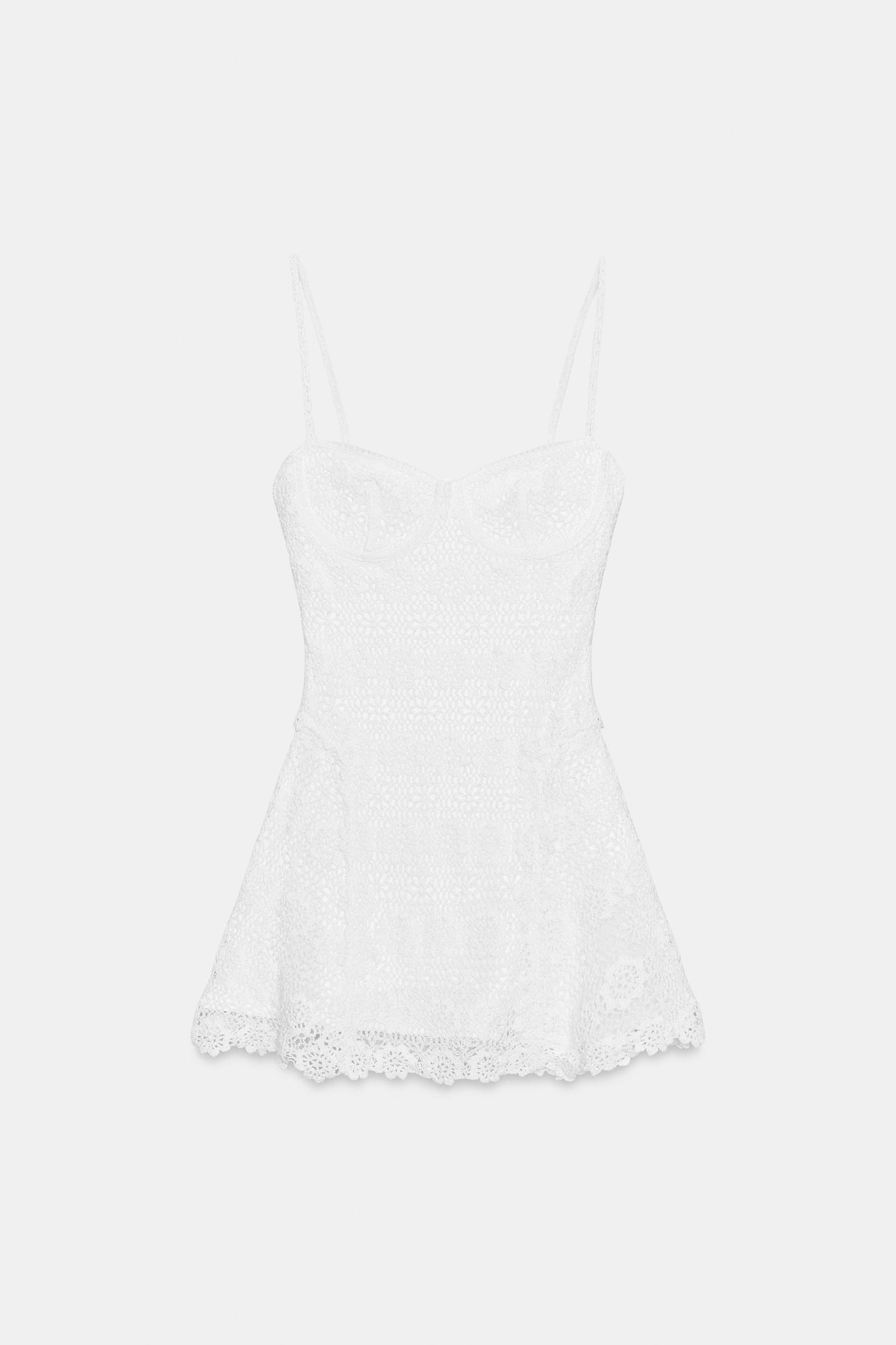 SHORT CROCHET DRESS Product Image