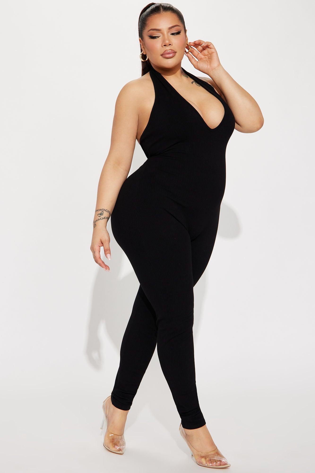 Taytum Snatched Jumpsuit - Black Product Image