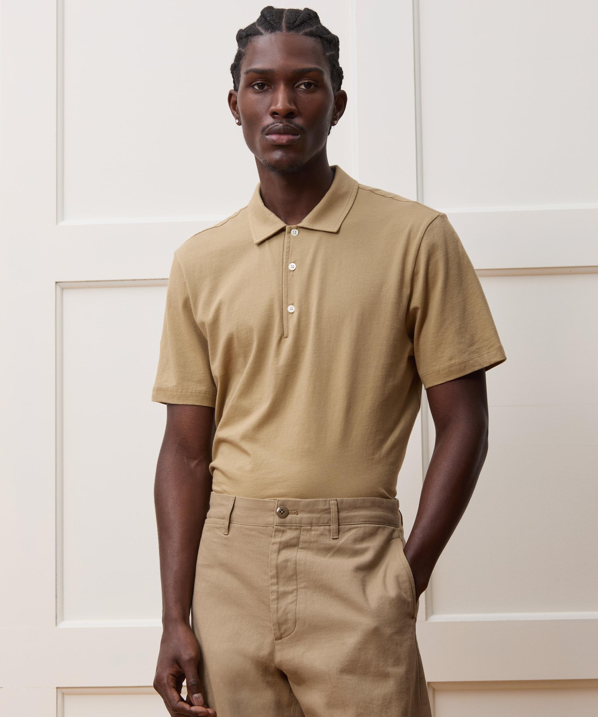 Made In L.A. Jersey Polo Product Image