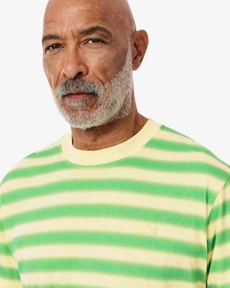 Stripe Print Jersey T-shirt Product Image