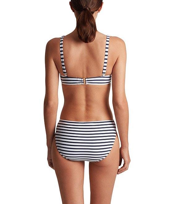 Lauren Ralph Lauren Lux Stripe Hipster Swim Bottom Product Image