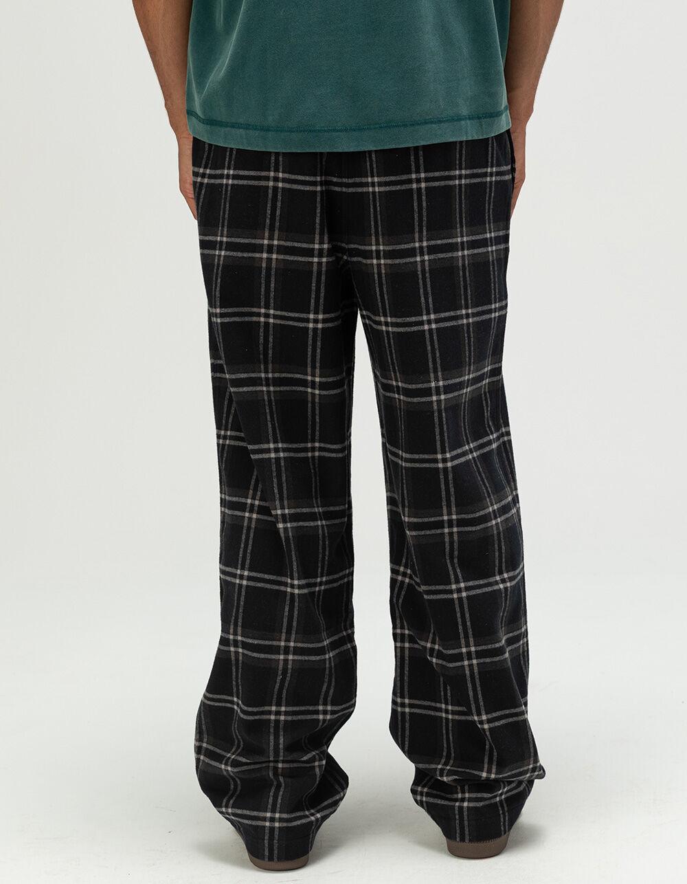 RSQ Mens Pajama Pants - BLACK/DARK GRAY Product Image