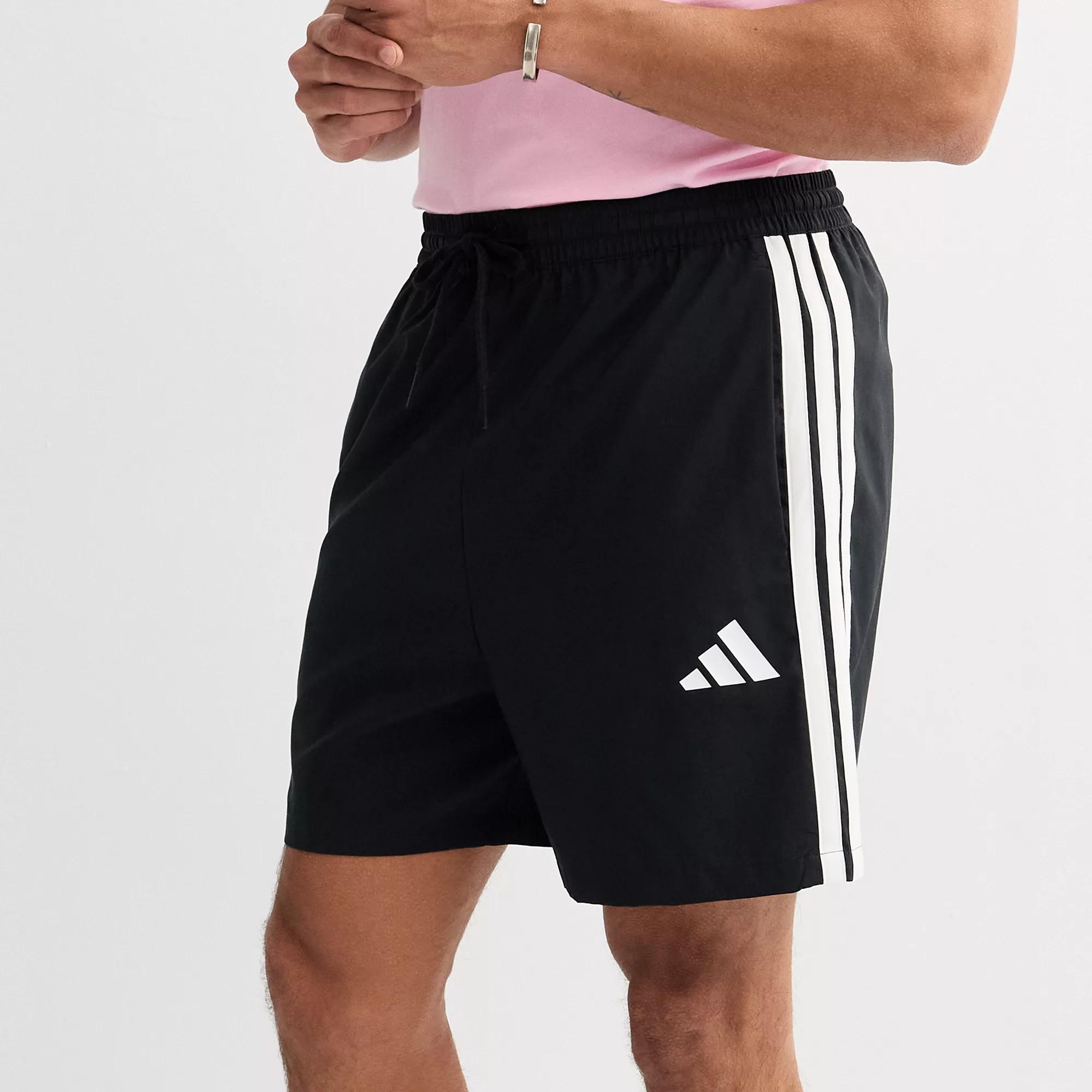 adidas Essential 3-Stripes Chelsea Shorts Black XL Mens Product Image