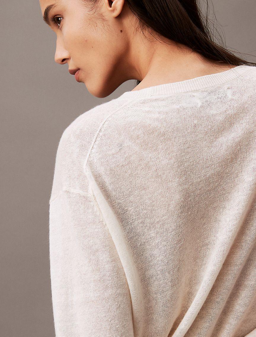 Linen Blend Sweater Product Image