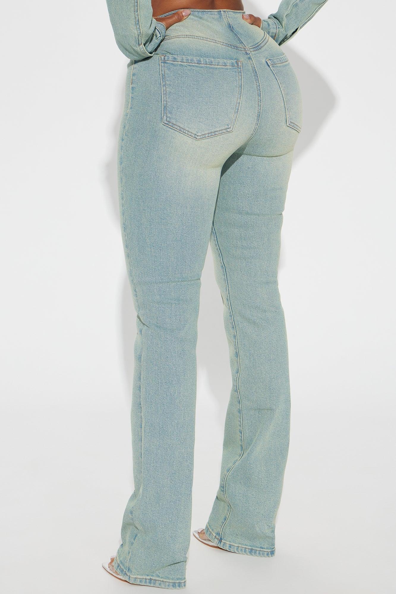 She's A Stunner Stretch Bootcut Jeans - Vintage Wash Product Image