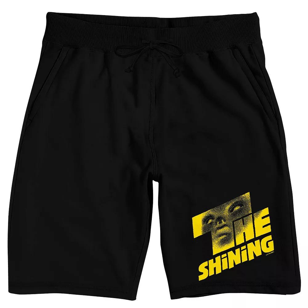 Men's The Shining Logo Pajama Shorts, Size: XXL, Black Product Image