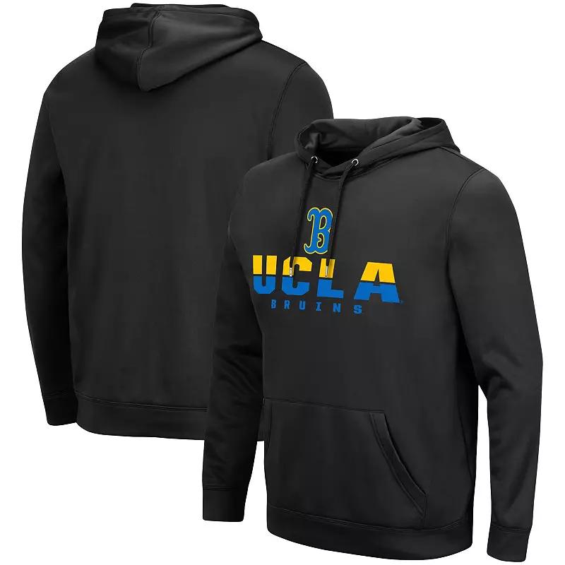 Men's Colosseum Black UCLA Bruins Lantern Pullover Hoodie, Size: Medium Product Image