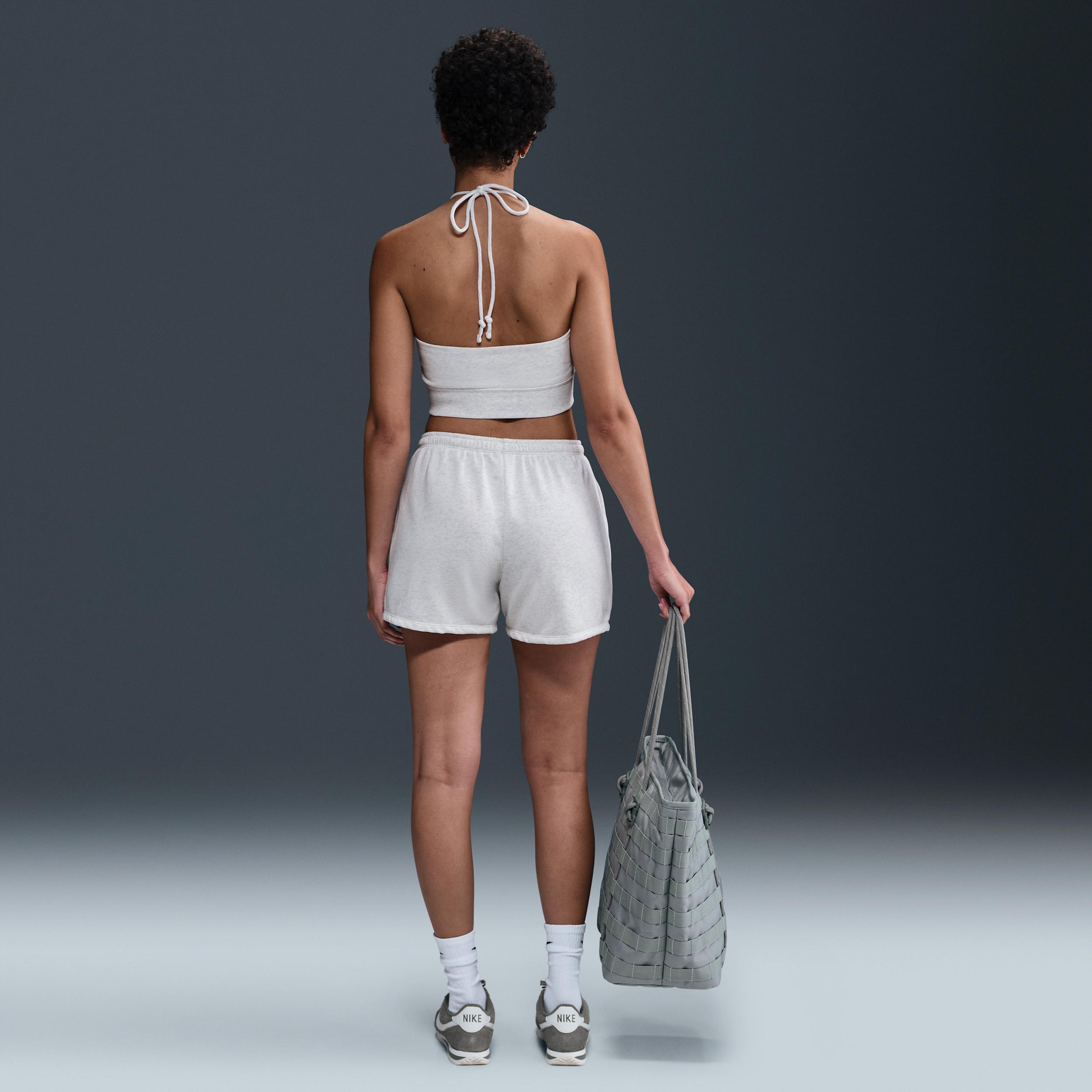 Womens Nike Sportswear Chill Terry Slim Cropped French Terry Halter Top | HJ1211-051 Product Image