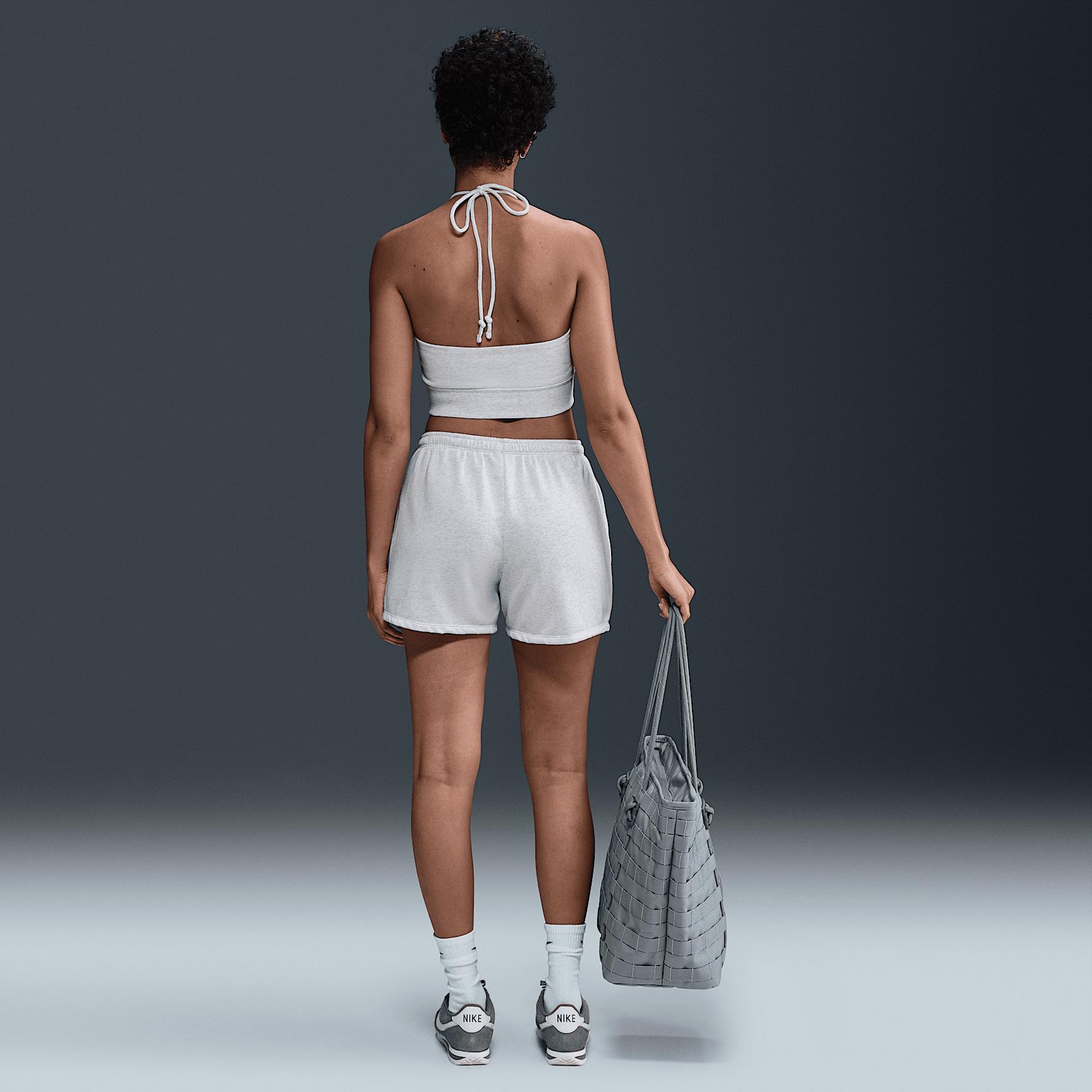Womens Nike Sportswear Chill Terry Slim Cropped French Terry Halter Top | HJ1211-051 Product Image