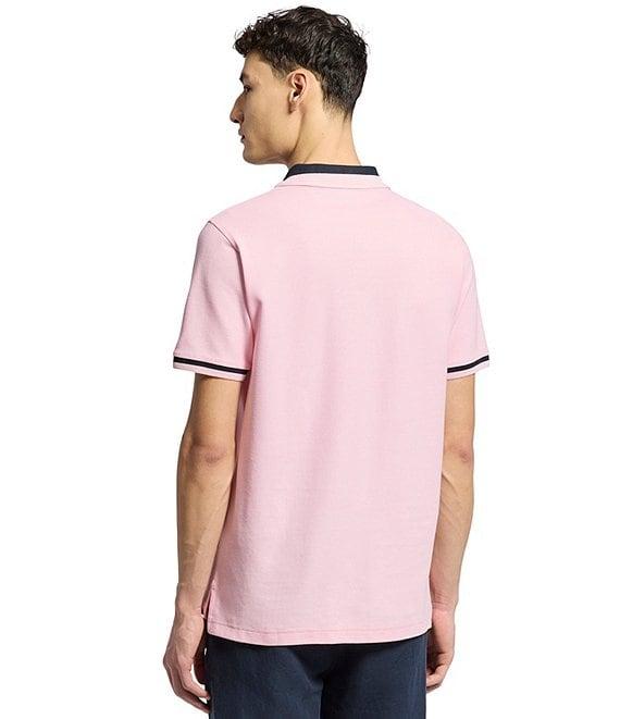 Psycho Bunny Newman Pique Short Sleeve Polo Shirt Product Image