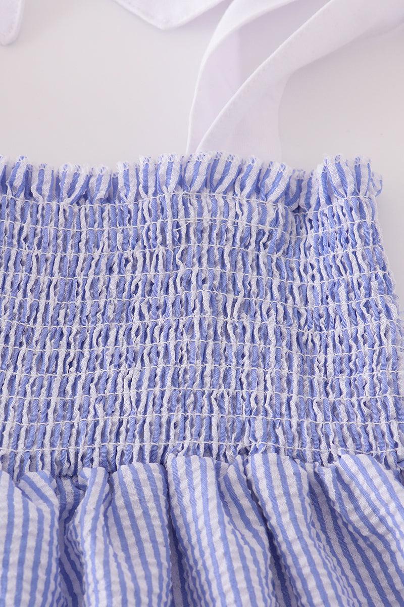 Green floral print mom dress Product Image