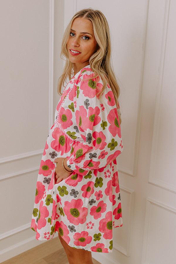 Happy Blooms Floral Mini Dress Product Image