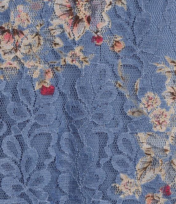 Jessica Howard Petite Size Floral Lace Jacket Dress Product Image