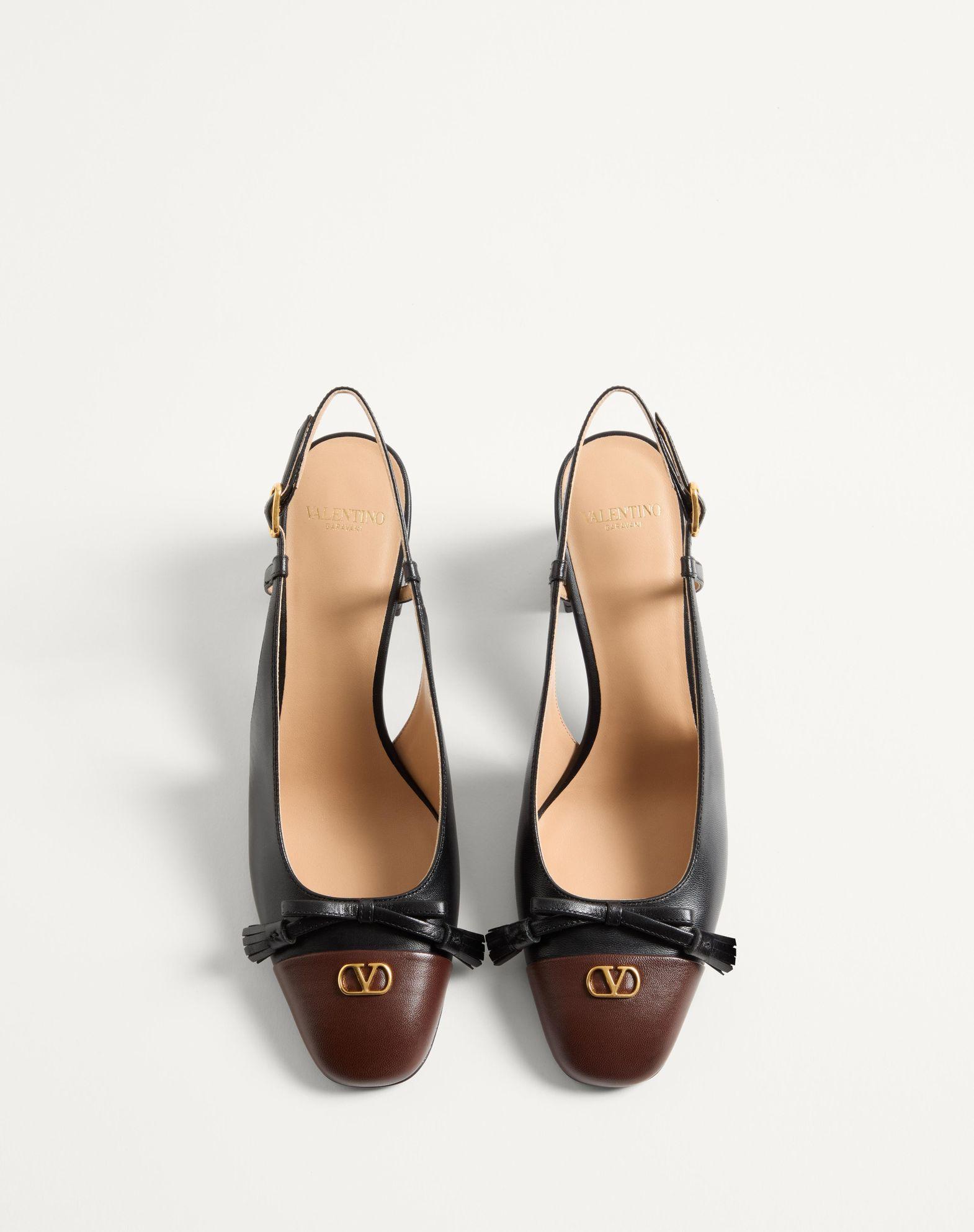 Valet Du Roi Kidskin Slingback Pumps 60Mm Product Image