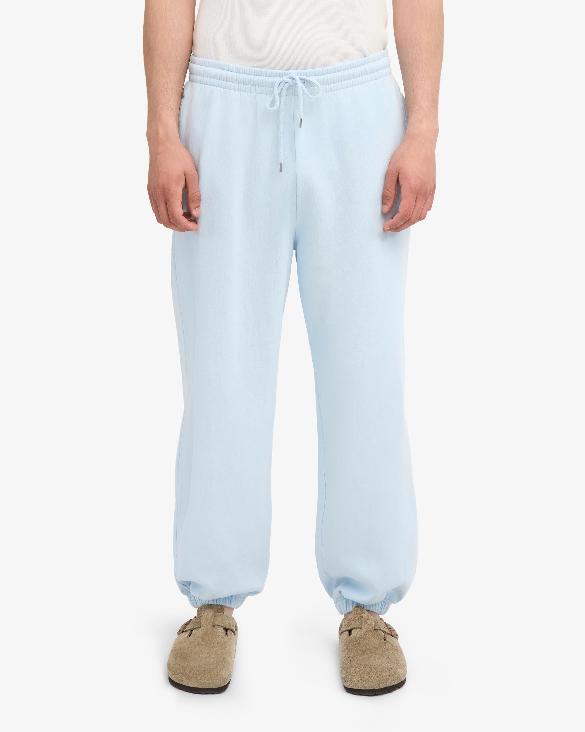 Organic Relaxed Sweatpants - Polar Blue Product Image
