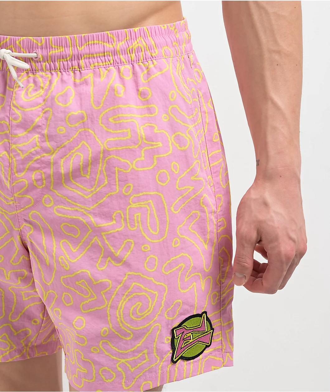 $AD BOYZ by Junior H X Lost Hills Nails Black Mesh Shorts Product Image