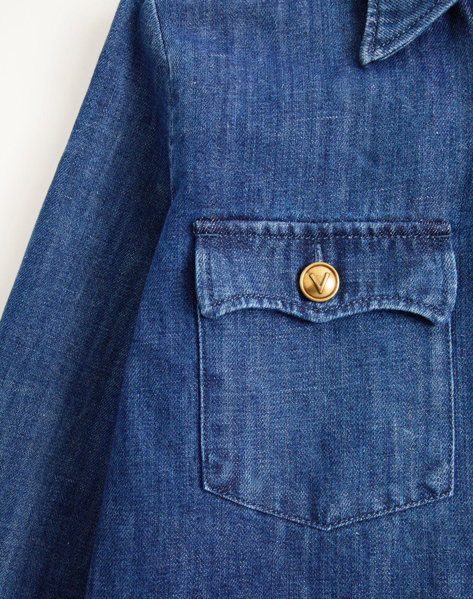 Lightweight Denim Shirt  Product Image