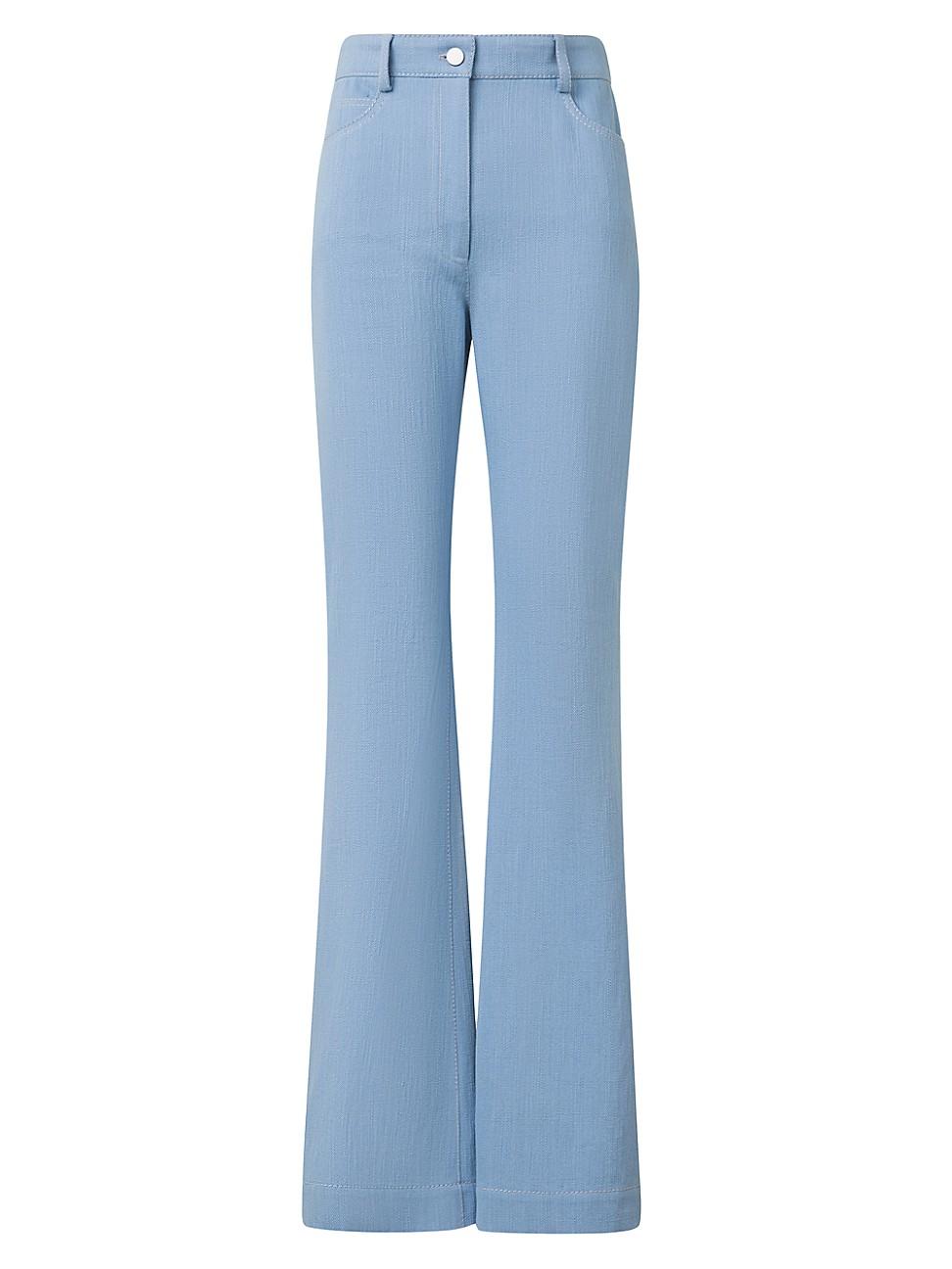 Womens Courtney Stretch High-Rise Boot-Cut Jeans Product Image