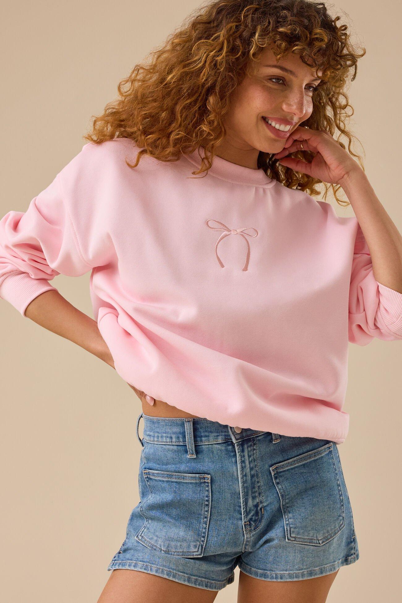 Lillie Claire Denim Shorts Product Image