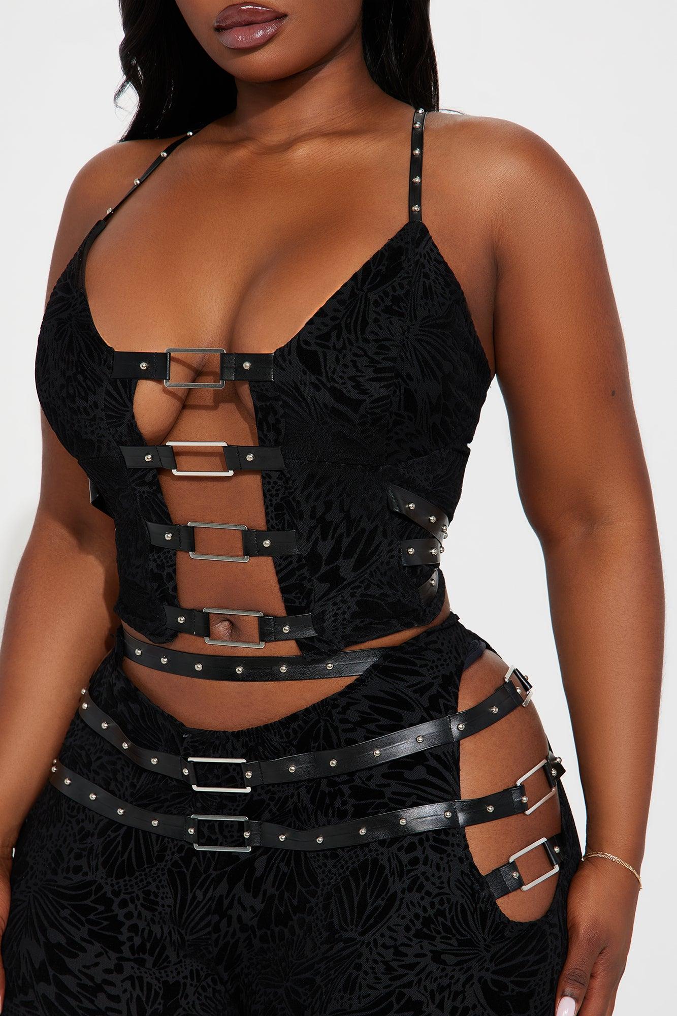 Don't Call Me Pant Set - Black Product Image