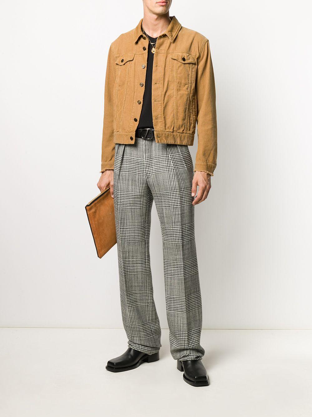 V-neck cotton T-shirt Product Image