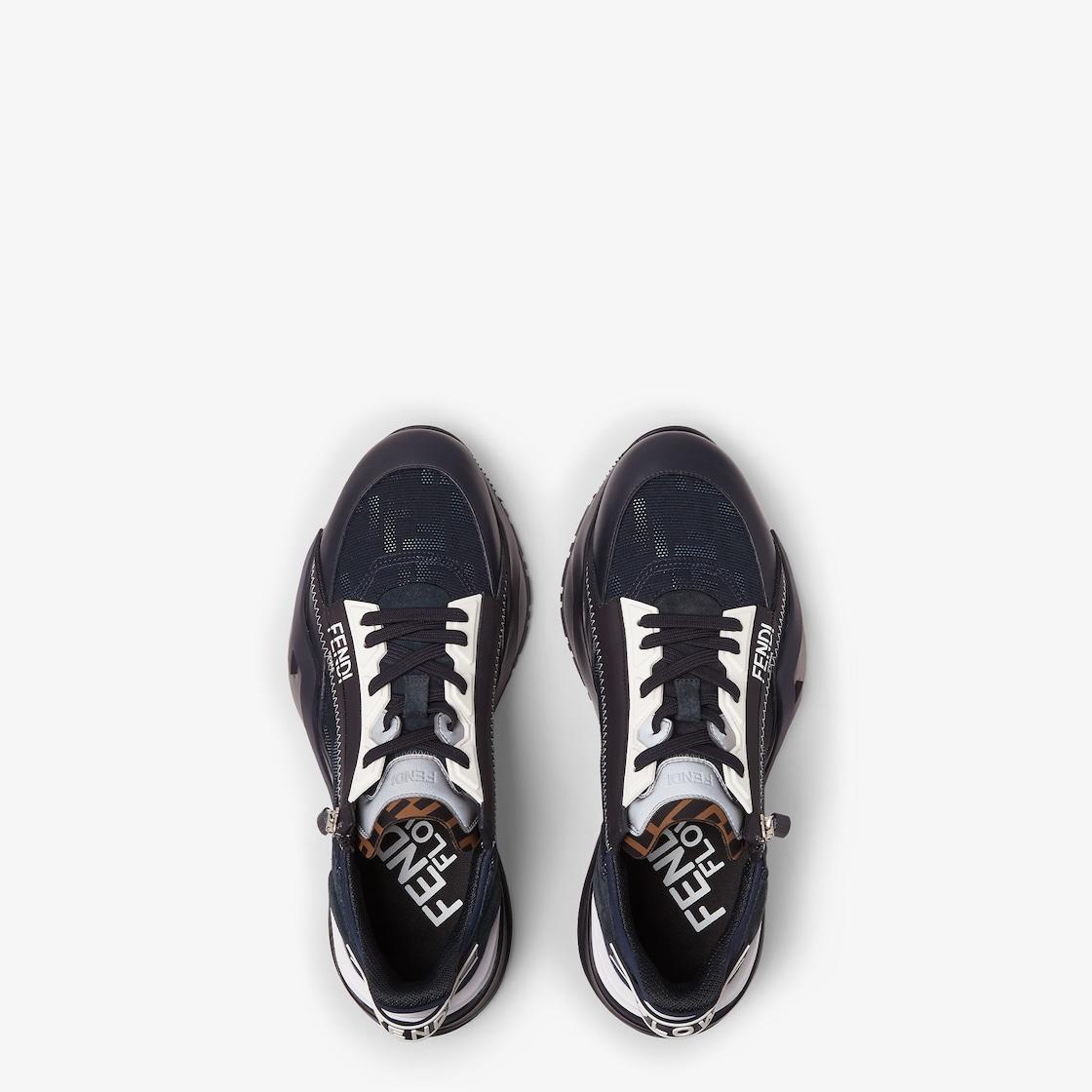 Fendi Flow SneakersBlue fabric low-tops Product Image