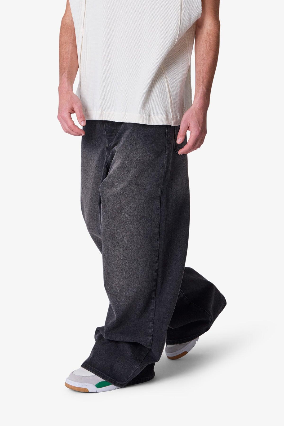 Baggy Washed Rave Denim - Vintage Black Product Image