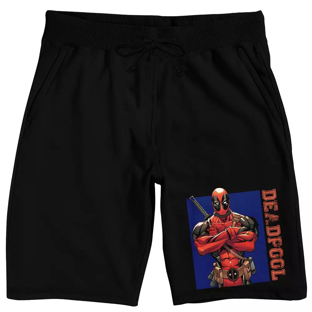 Men's Marvel Deadpool Pajama Shorts,  Product Image