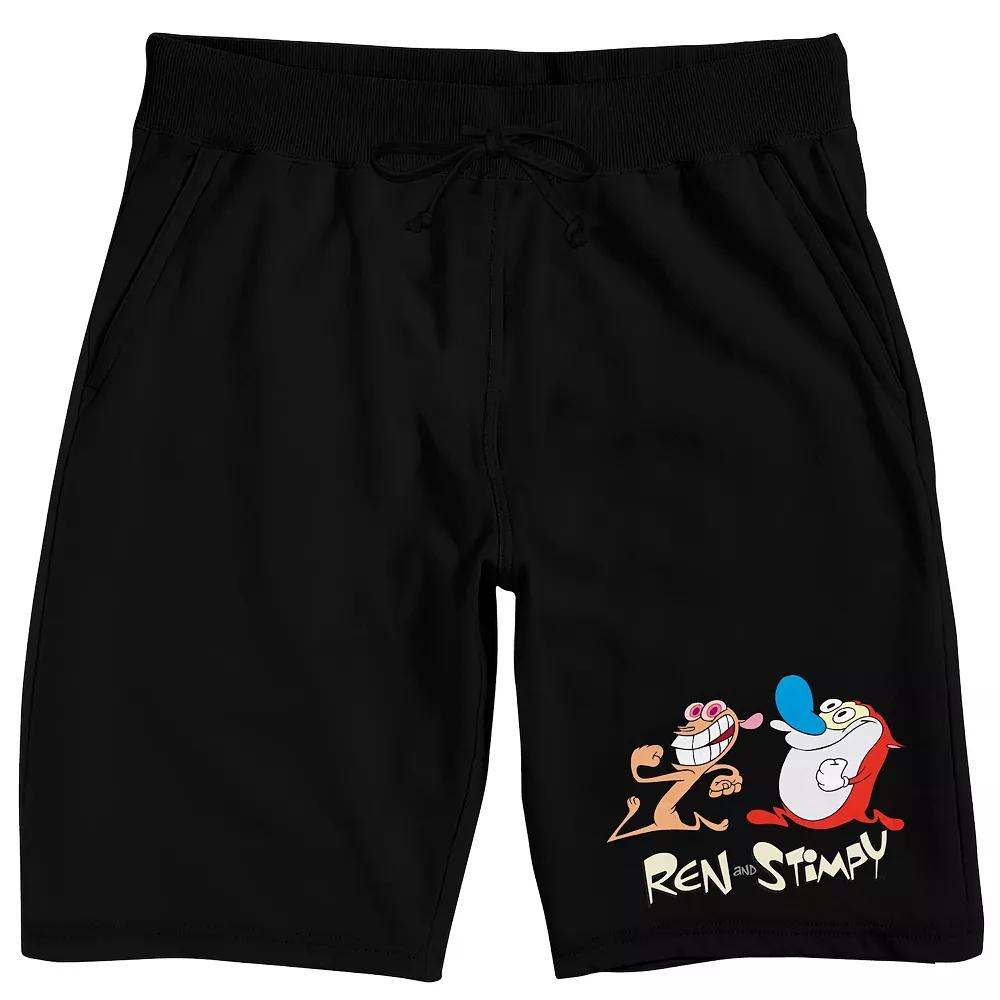 Men's Ren & Stimpy Pajama Shorts,  Product Image