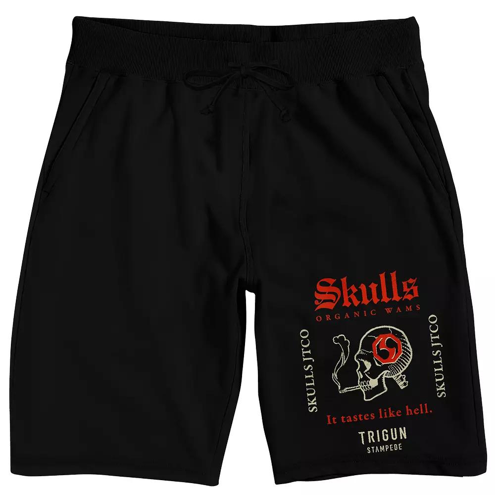Men's Trigun Stampede Skulls Pajama Shorts,  Product Image