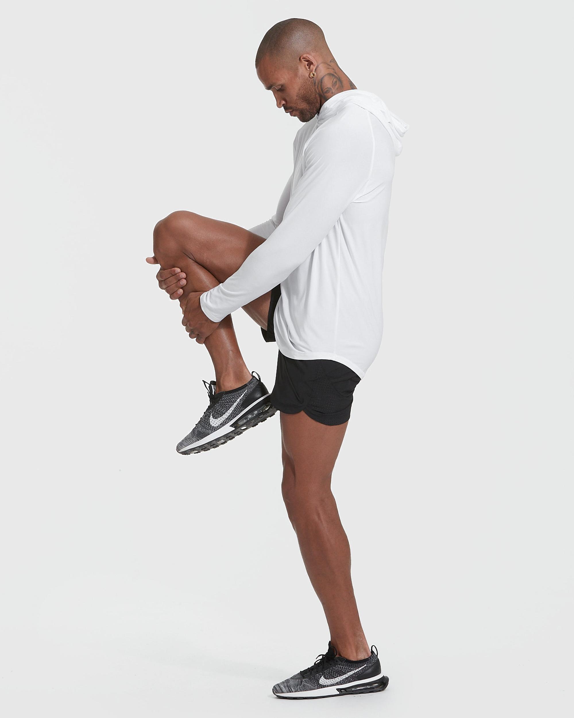 White Active Hoodie Product Image